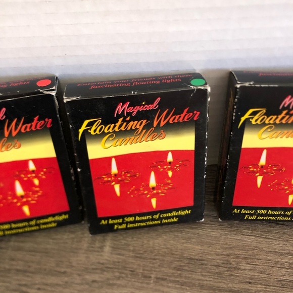 Vtg Magical Floating Water Candles - Picture 7 of 12